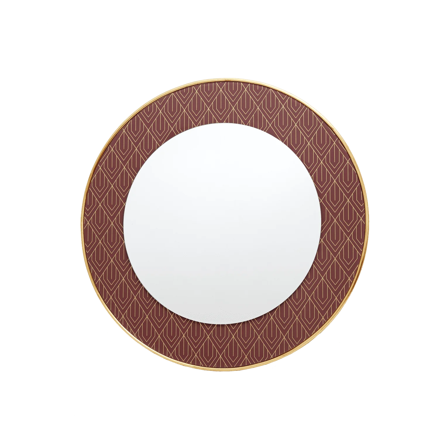 Track lighting for enhancing the architectureRadha Round Mirror - Gold Border Finish