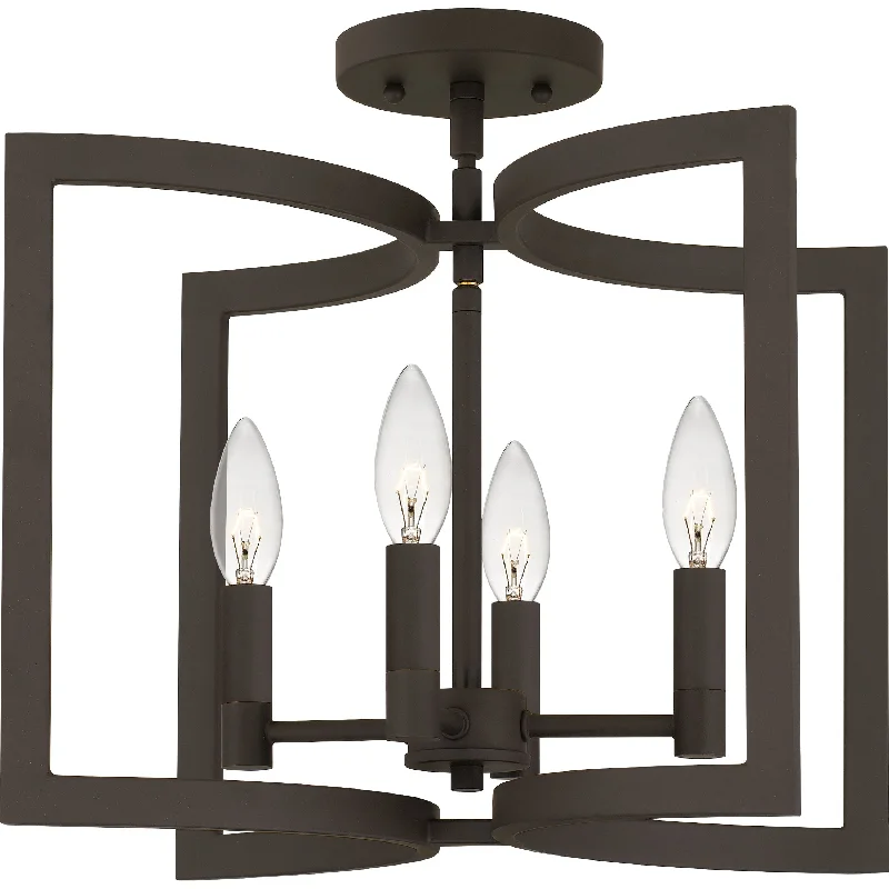 Track lighting with a chunky, bold designBeaufain Semi Flush Mount