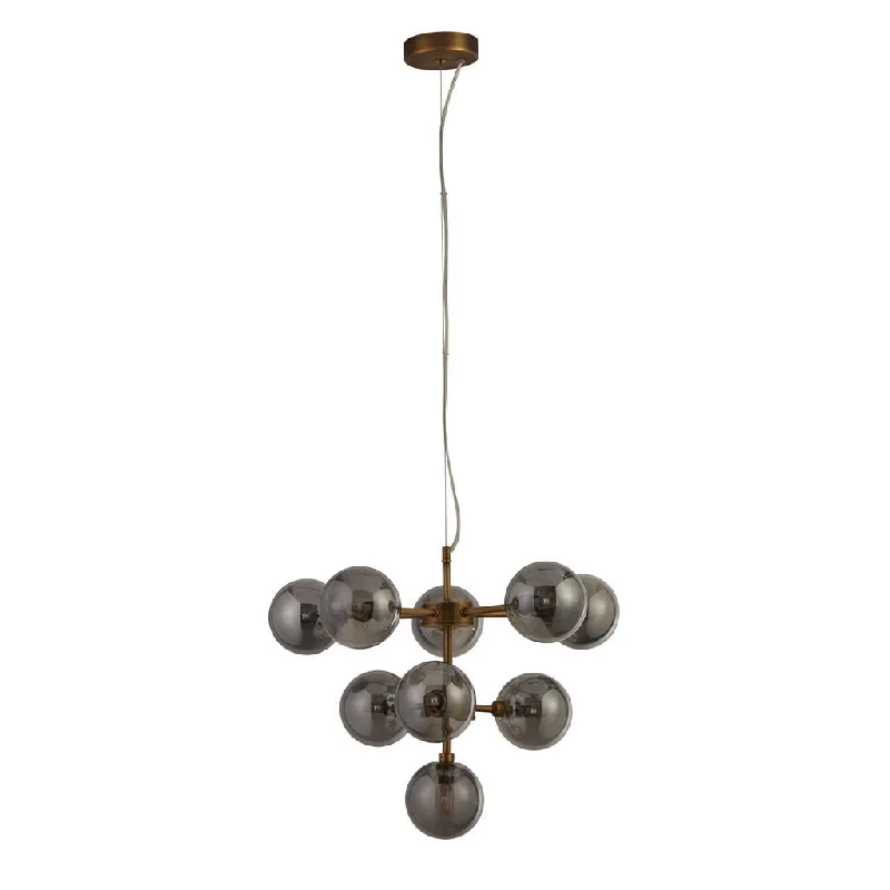 Track lighting for highlighting kitchen cabinetsMolecule 9/11Lt Pendant Bronze