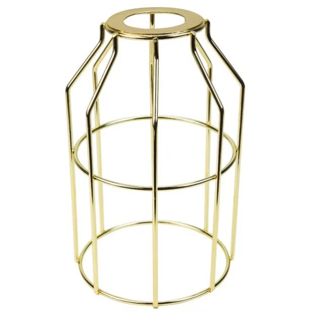 Edison light bulbs for pendant lightsPolished Brass Light Bulb Cage - Guard for UNO Sockets