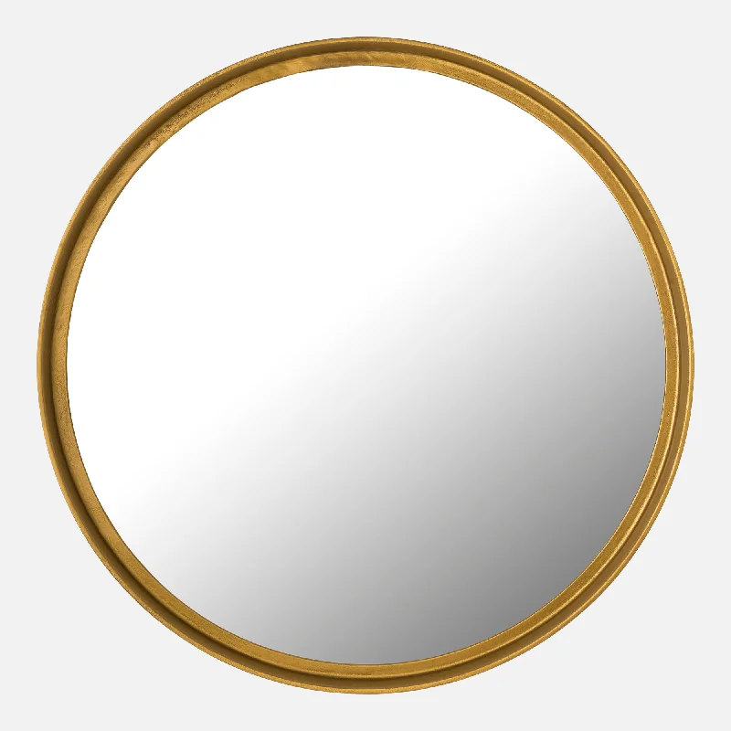 CSA certified Edison light bulbsPrinya Round Wall Mirror