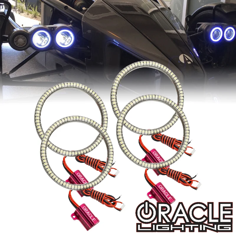 White track lighting for a clean lookORACLE Lighting 2003-2018 Ariel Atom LED Dual Surface Mount Headlight Halo Kit