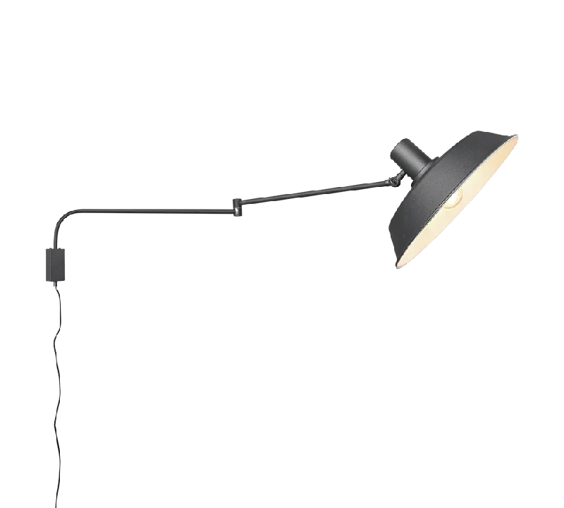 Outdoor - rated track lighting for patiosBolder 1Lt Task Light - Matt Black