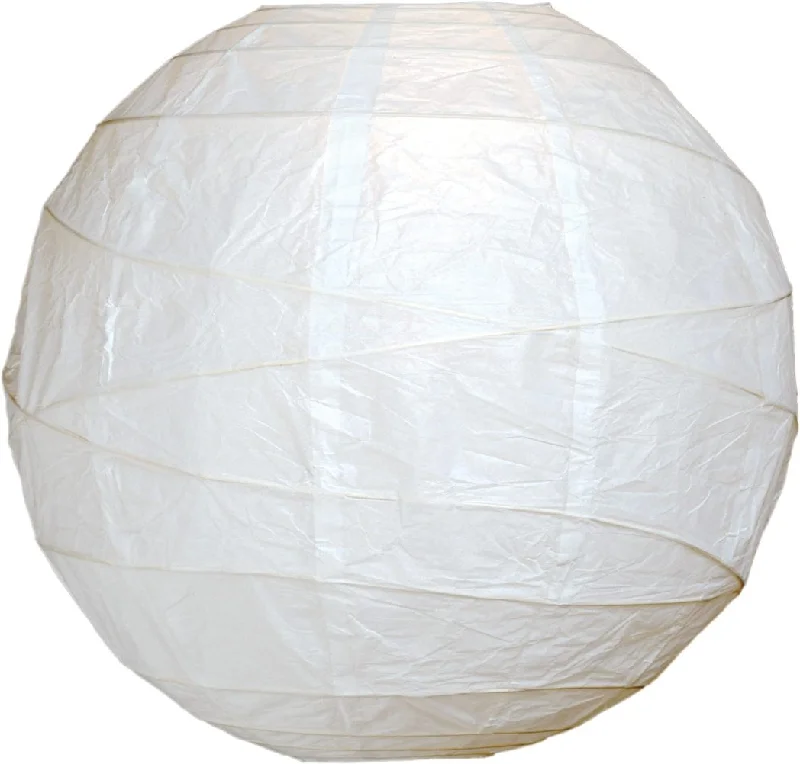 Edison style vintage light bulbsBULK PACK (50) 20" White Round Paper Lantern, Crisscross Ribbing, Chinese Hanging Wedding & Party Decoration