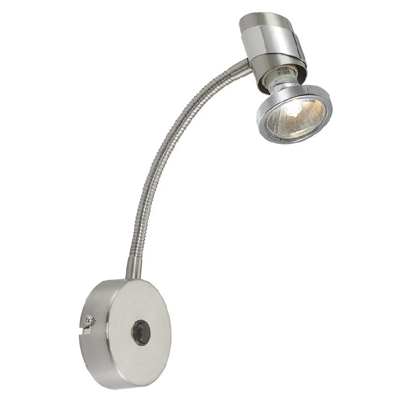 Dimmable track lighting for home officesCullen Satin Nickel GU10 MSPOT Light