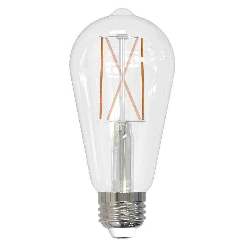 Soft white Edison light bulbsLED Edison Filament Title 24 Compliant Bulb -8.5 Watt - 2700K