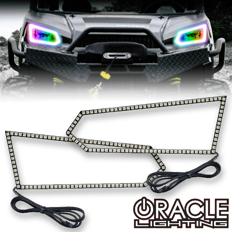 Track lighting for high - ceiling spacesORACLE Lighting 2014-2019 Polaris Ranger 570/900/1000 Dynamic ColorSHIFT RGB+W Headlight Halo Kit