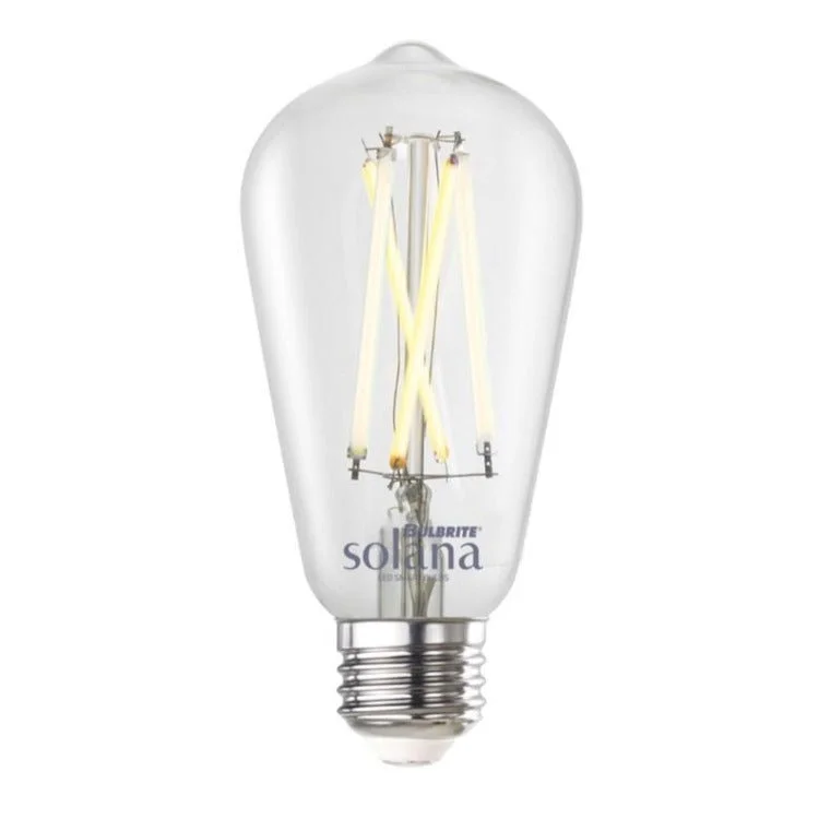 Edison light bulbs with antique finishSmart LED Edison Light Bulb - ST18 Vintage - 60 Watt Equal