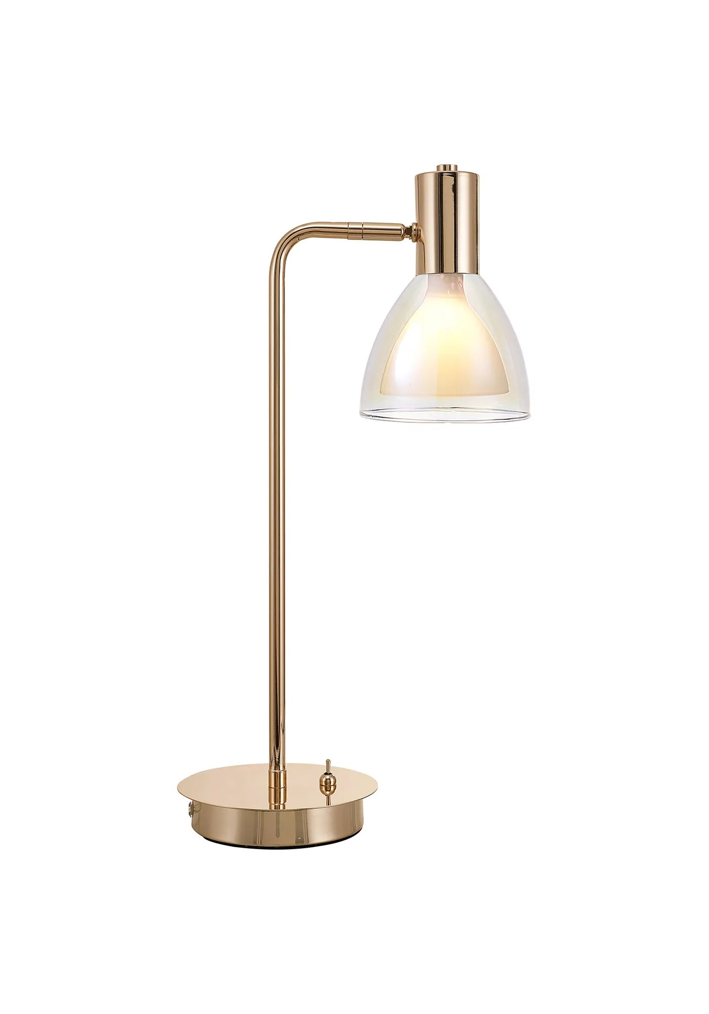 Track lighting for modernizing traditional interiorsCassis 1Lt Reader Table Lamp - Gold/Chrome/Black