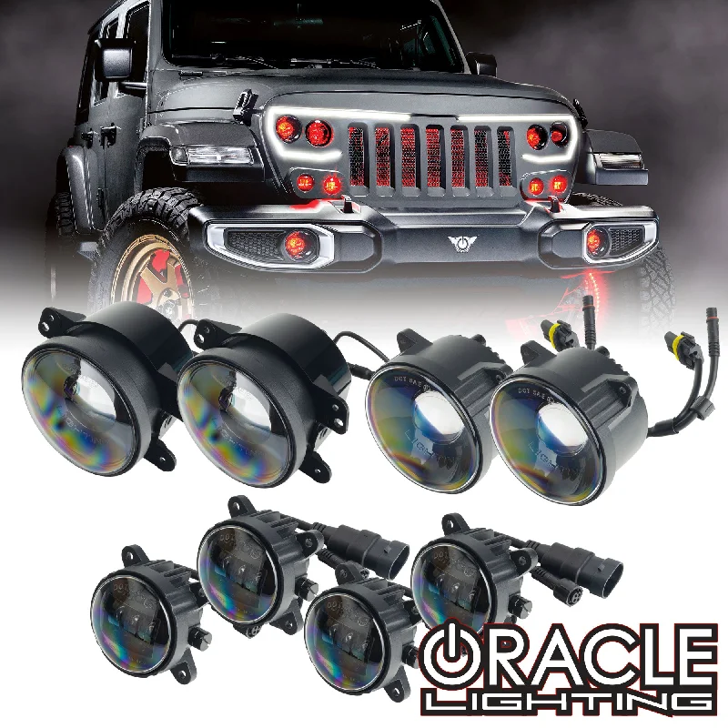 Track lighting for updating office lobbiesORACLE Lighting VECTOR™ Demon Eye ColorSHIFT Projector Conversion Kit