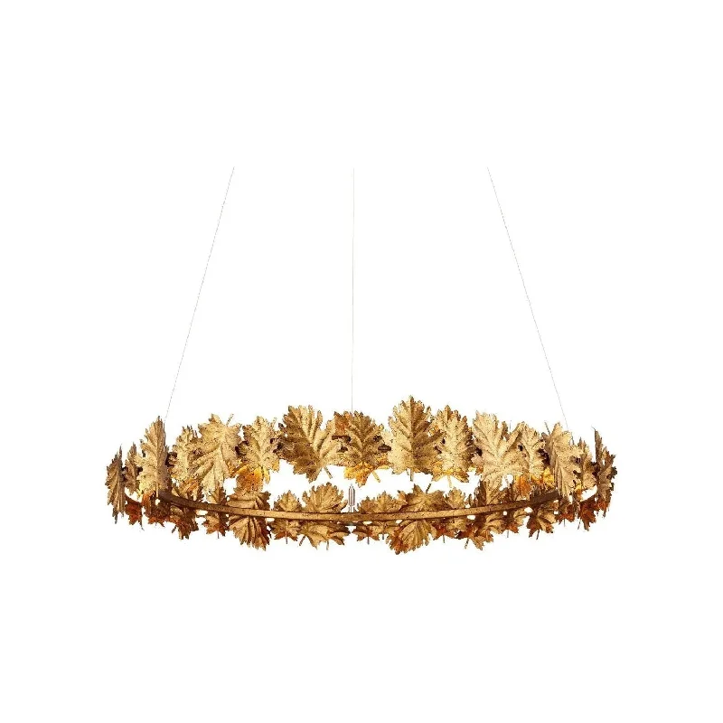 Track lighting for updating office lobbiesEnglish Oak LED Chandelier