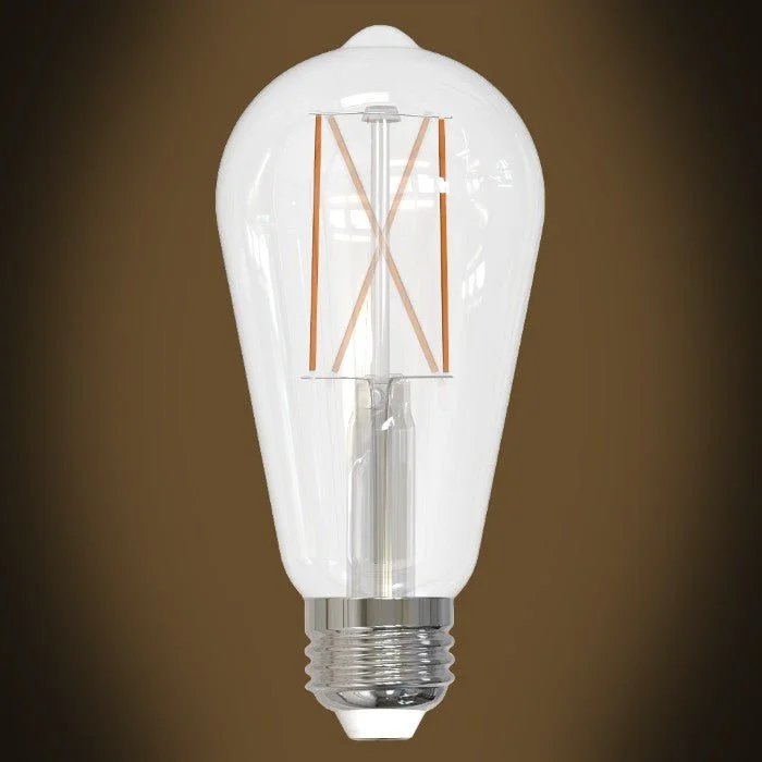 Edison light bulbs for table lampsLED Edison Filament Title 24 Compliant Bulb -8.5 Watt - 3000K