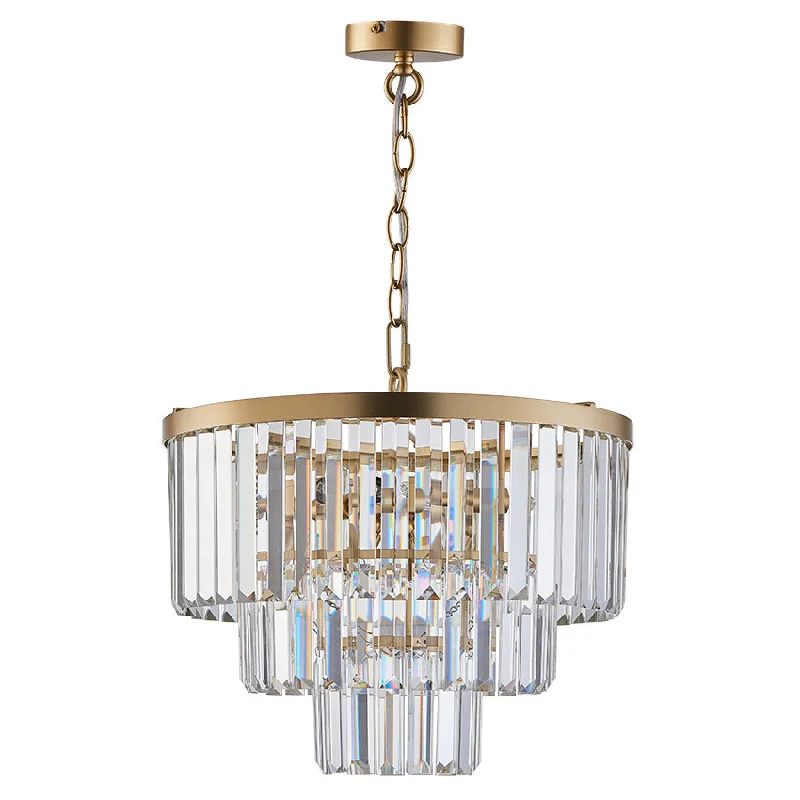 Track lighting for adding a touch of eleganceLazio 7Lt Crystal Light G9 Matt Brass/Polished Chrome