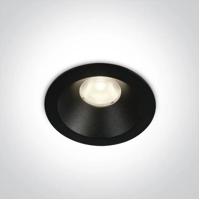 High - lumen track lighting for bright spaces10108D/B/W BLACK LED 8W WW 36deg IP20 230V DARK LIGHT