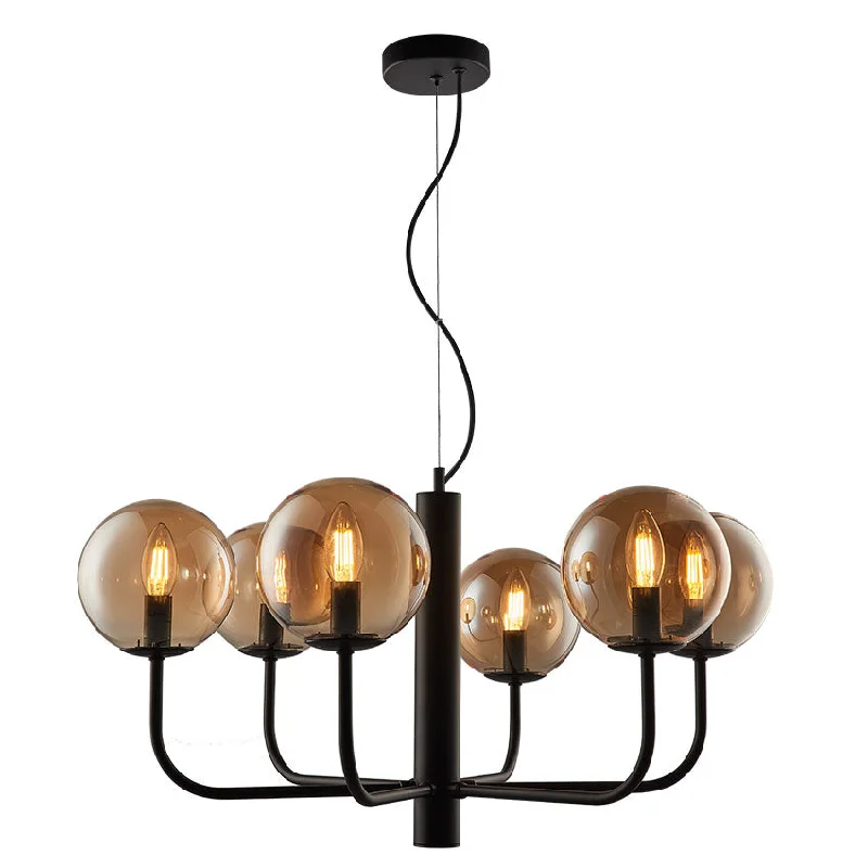 Track lighting with swivel heads for precise aimingTaishan 6/9/12Lt Multi-Arm Pendant E14 In Various Finishes