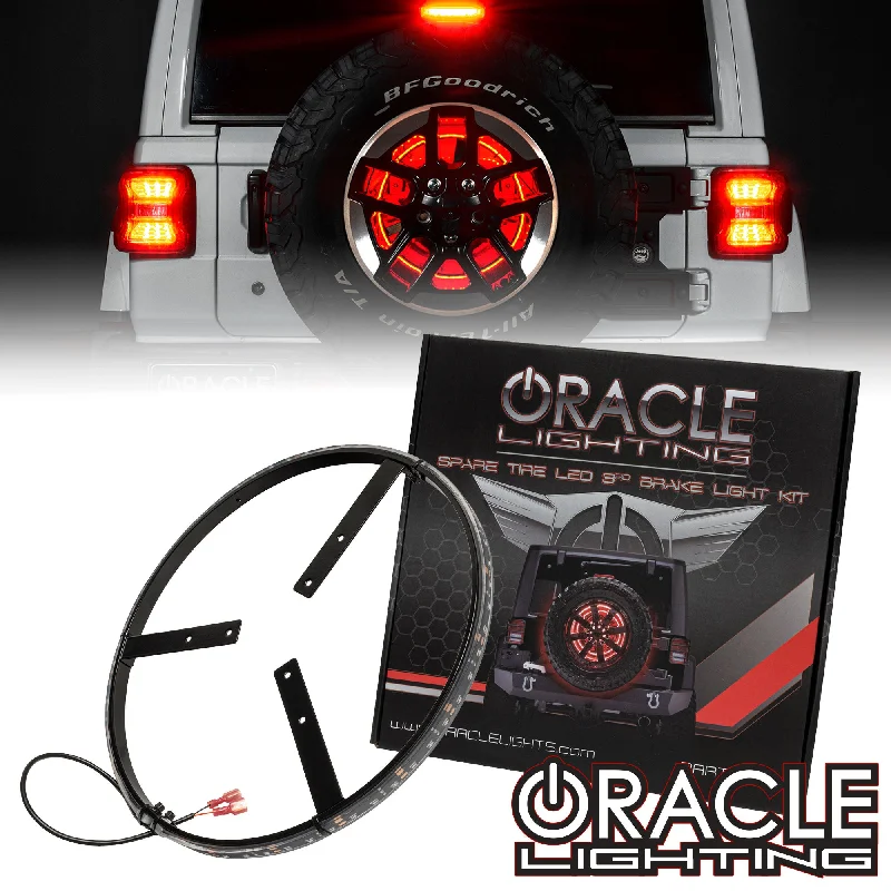 Track lighting with multiple heads for flexibilityORACLE Lighting LED Illuminated Spare Tire Wheel Ring Third Brake Light