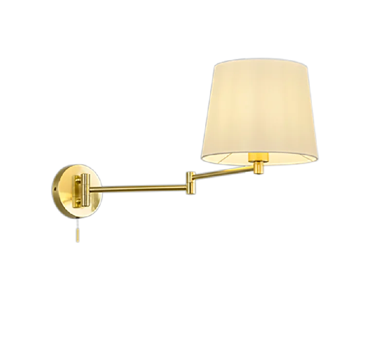 Track lighting with a long - lasting lifespanLyon 1 Lt Reading Light - Brass/Nickel