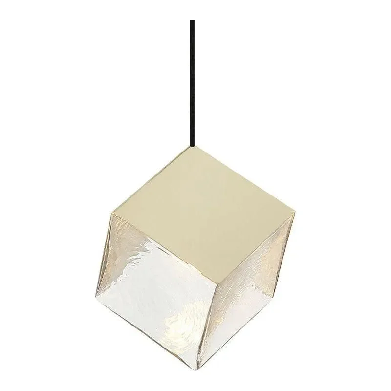 Outdoor - rated track lighting for patiosCube Pendant