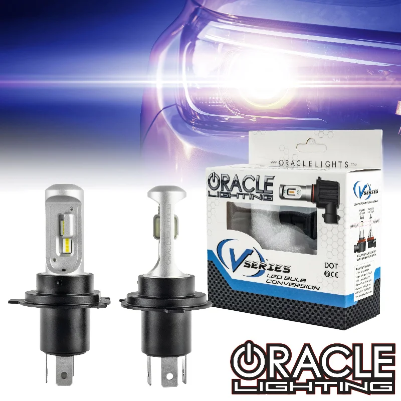 Track lighting with colored glass accentsORACLE H4 - VSeries LED Headlight Bulb Conversion Kit