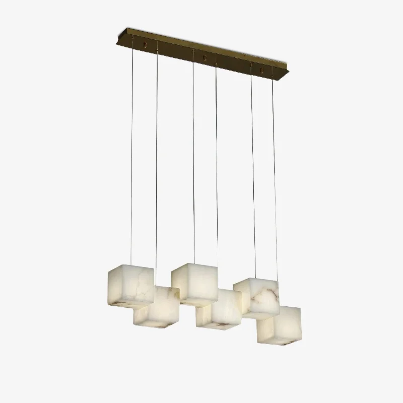 Mid - Century Modern Chandeliers for Vintage AppealMid - Century Modern Chandeliers for Vintage AppealAlabaster Box Chandelier