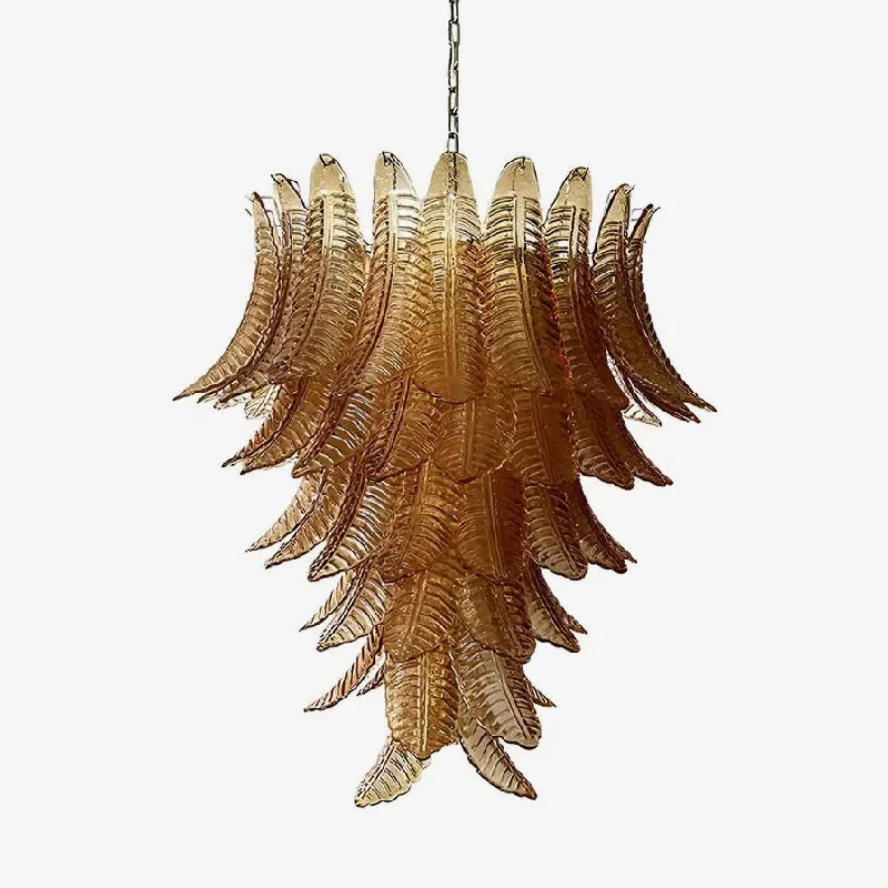 French Country Chandeliers with a Romantic AuraFrench Country Chandeliers with a Romantic AuraAmber Leaf Cascade Chandelier