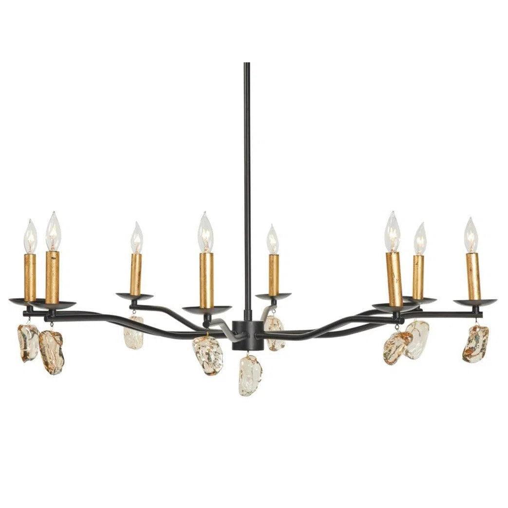 Chandeliers with Metal Frames in Black FinishChandeliers with Metal Frames in Black FinishAmsterdam Candle Chandelier