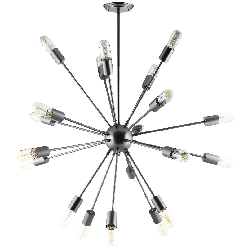 Chandeliers with Colored Glass for a Splash of ColorChandeliers with Colored Glass for a Splash of ColorBay Stainless Steel Chandelier Black