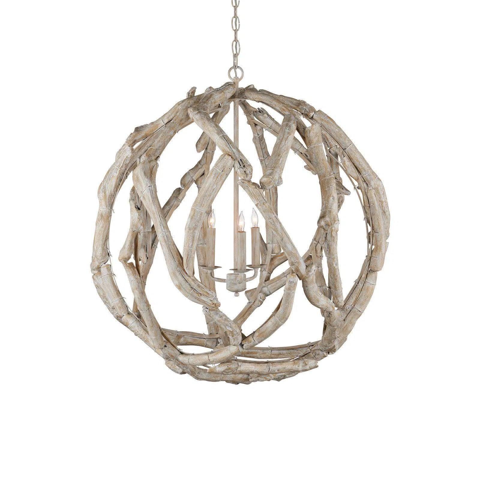 Modern Crystal Chandeliers for Contemporary HomesModern Crystal Chandeliers for Contemporary HomesDriftwood Whitewash Orb Chandelier