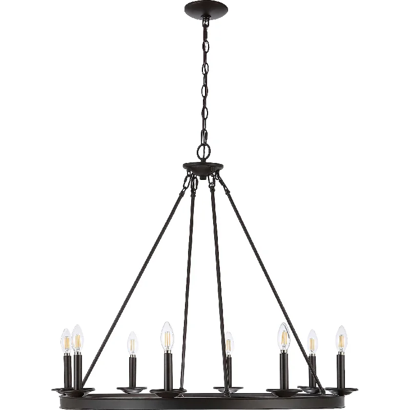 Modern Crystal Chandeliers for Contemporary HomesModern Crystal Chandeliers for Contemporary HomesFaryn 8 Light Chandelier Bronze/Black