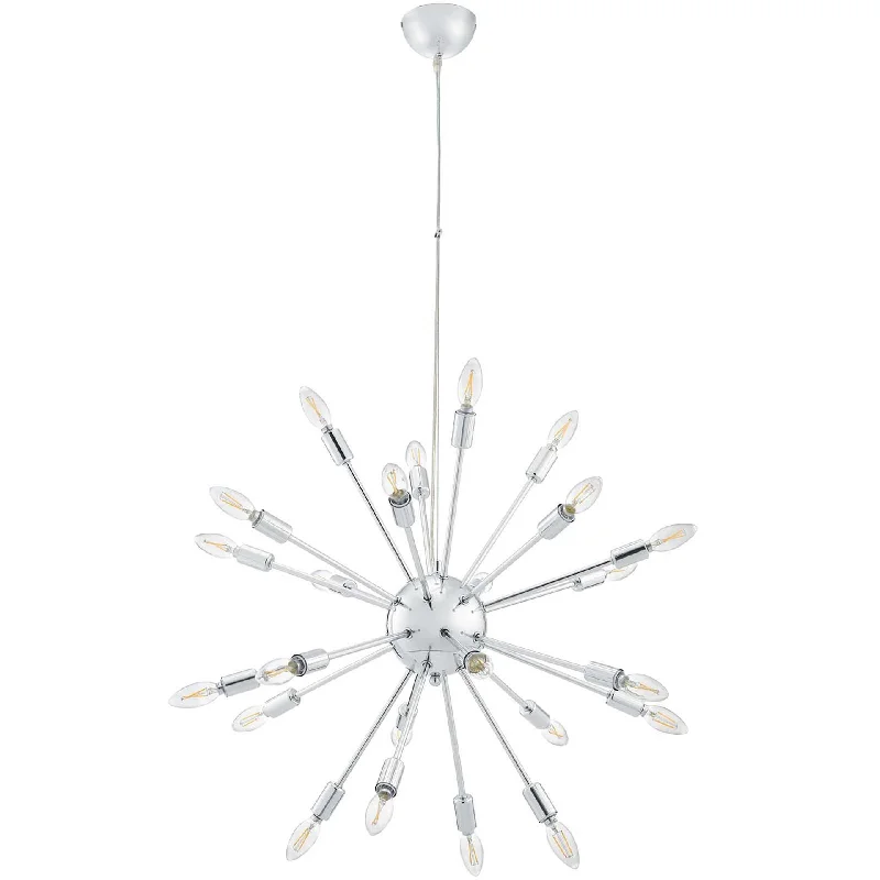 French Country Chandeliers with a Romantic AuraFrench Country Chandeliers with a Romantic AuraGama Metal Chandelier Silver