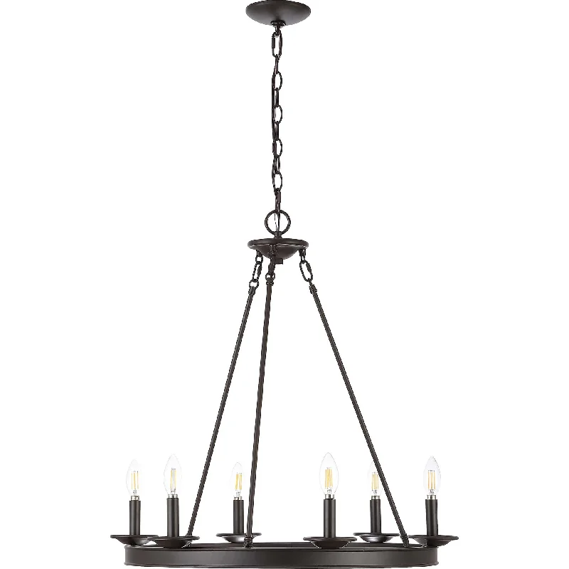 LED Chandeliers for Energy - Efficient LightingLED Chandeliers for Energy - Efficient LightingJonas 6 Light Chandelier Bronze/Black