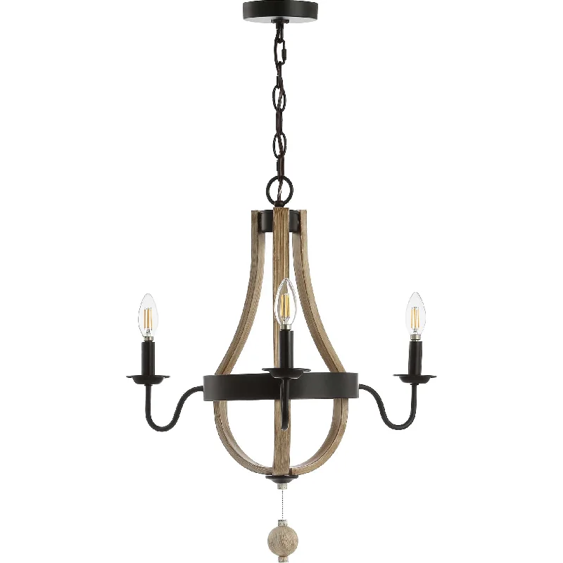 Chandeliers for Dining Rooms to Set the Mood for MealsChandeliers for Dining Rooms to Set the Mood for MealsKailani Pendant Black/Brown