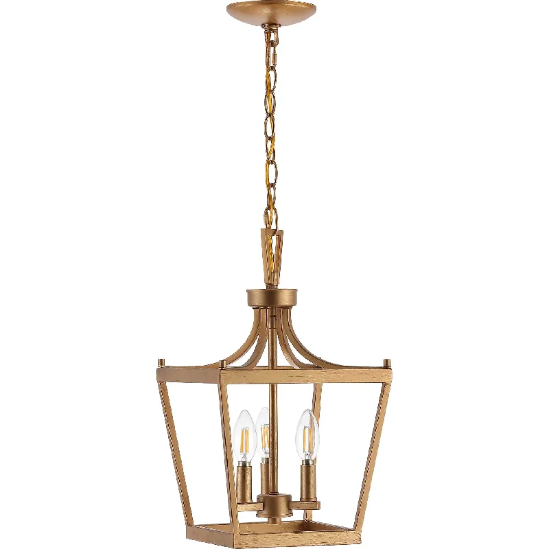 Chandeliers with Murano Glass for a High - End Artistic TouchChandeliers with Murano Glass for a High - End Artistic TouchLanden 3 Light Pendant Gold Painted