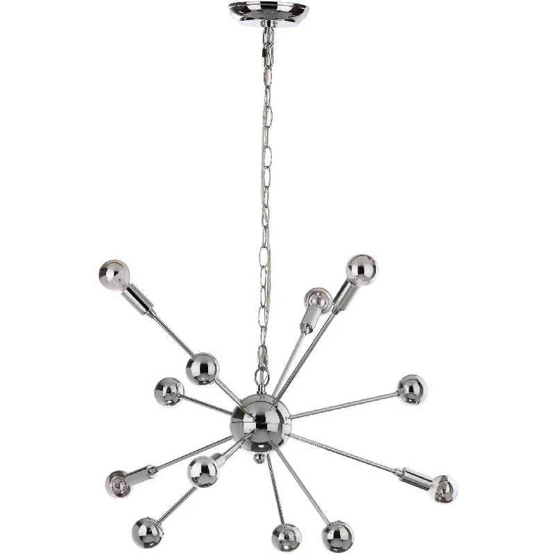 Modern Crystal Chandeliers for Contemporary HomesModern Crystal Chandeliers for Contemporary HomesMalachi Sputnik Pendant Chrome