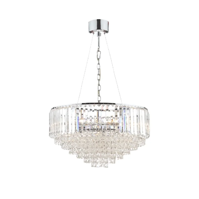 Small Chandeliers for Compact RoomsSmall Chandeliers for Compact RoomsPolished Chrome Crystal Chandelier (Large) - ID 12156