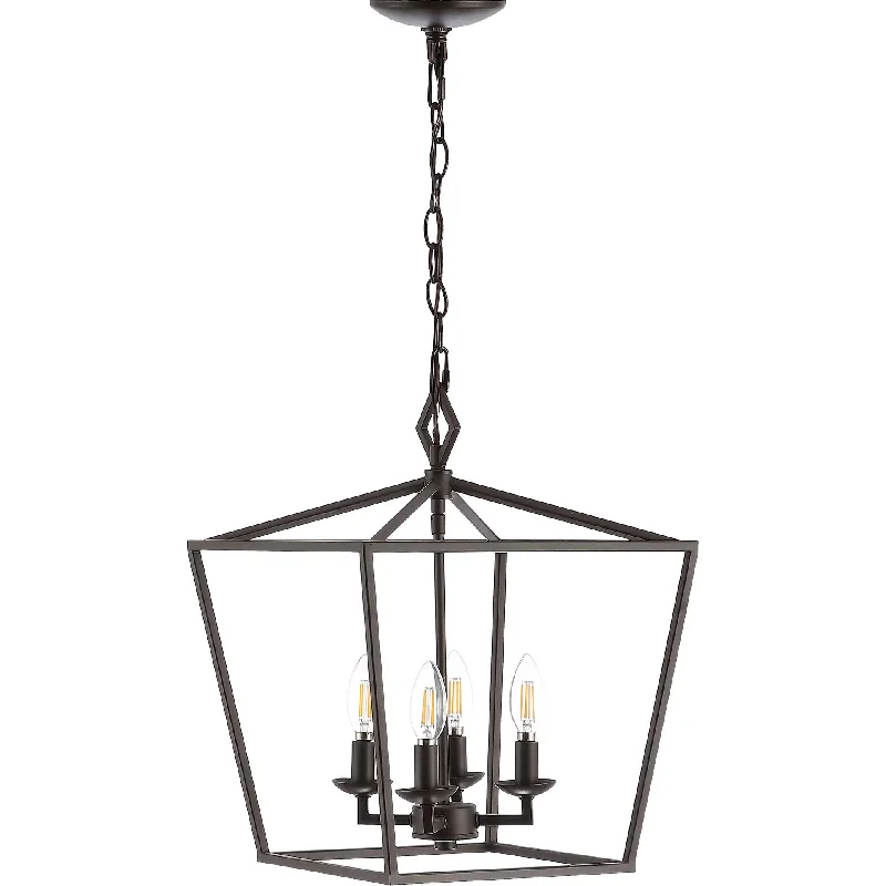 Chandeliers for High Ceilings to Fill Vertical SpaceChandeliers for High Ceilings to Fill Vertical SpaceRoma 4 Light Pendant Bronze/Black