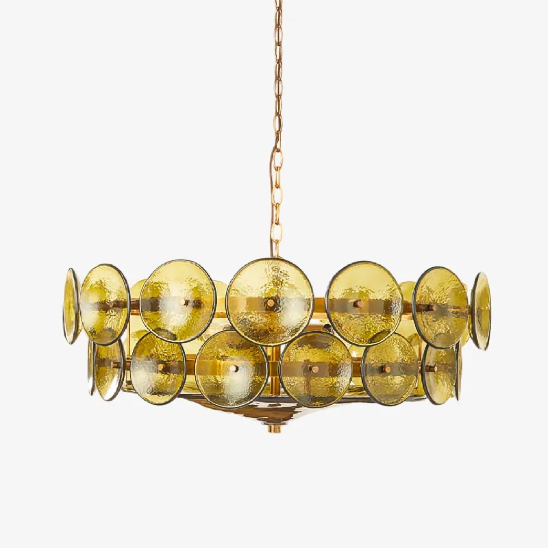 Oversized Chandeliers as a Statement Piece in Living RoomsOversized Chandeliers as a Statement Piece in Living RoomsSolaris Disc Murano Chandelier