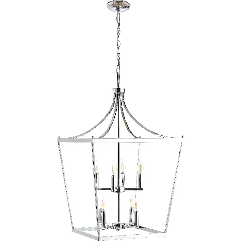 Chandeliers with Pendant Lights for a Stylish LookChandeliers with Pendant Lights for a Stylish LookVarina 8 Light Pendant Chrome