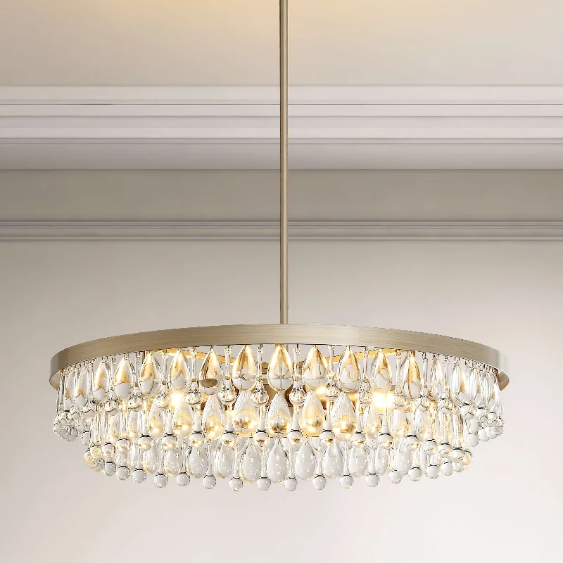 Chandeliers with Venetian Glass for a Luxurious LookChandeliers with Venetian Glass for a Luxurious LookViviana Crystal 6-light Chandelier