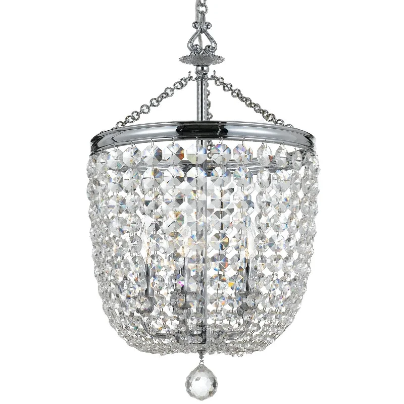 Industrial Iron Chandeliers for Loft - Inspired SpacesIndustrial Iron Chandeliers for Loft - Inspired SpacesArcher 5 Light Swarovski Polished Chrome Chandelier - 14.75'' W x 24.87'' H