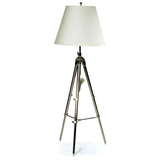 Marble Base Floor Lamp for a Touch of LuxuryChrome Tripod Lamp