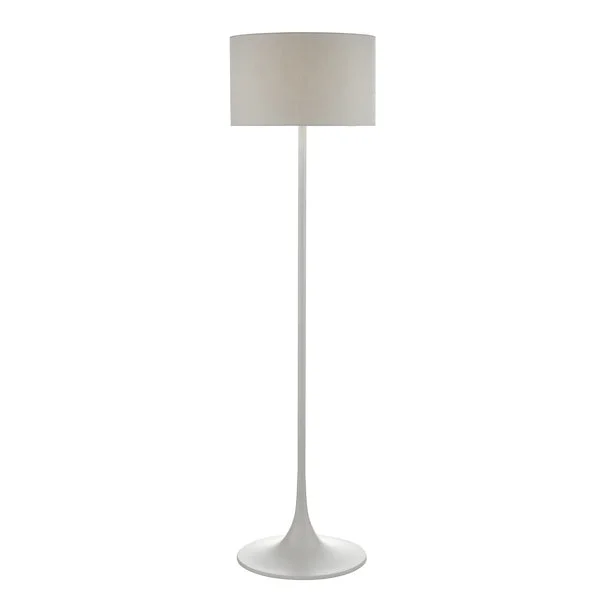 Wood Floor Lamp with Natural Grain for a Warm and Organic FeelWood Floor Lamp with Natural Grain for a Warm and Organic FeelDar Funchal Floor Lamp Grey with Shade