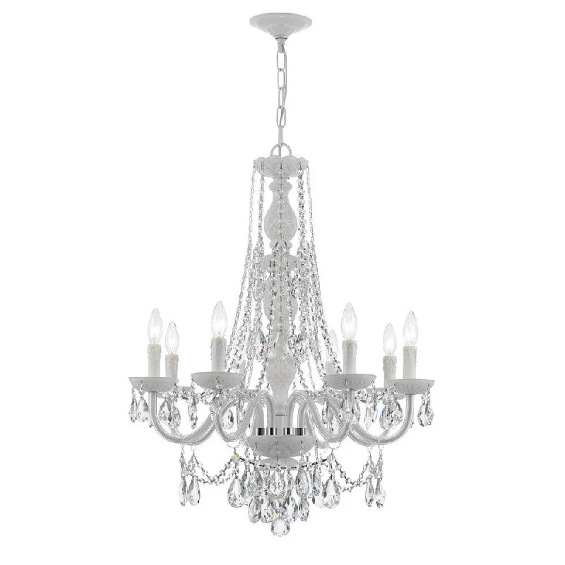 Mini Chandeliers for Adding Charm to Small SpacesMini Chandeliers for Adding Charm to Small SpacesEnvogue 8-light Wet White/ Swarovski Strass Crystal Chandelier Mini Chandeliers for Adding Charm to Small SpacesMini Chandeliers for Adding Charm to Small SpacesEnvogue 8-light Wet White/ Swarovski Strass Crystal Chandelier