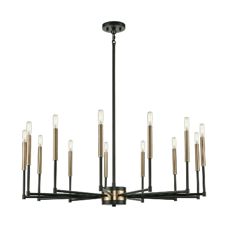 Chandeliers for High Ceilings to Fill Vertical SpaceChandeliers for High Ceilings to Fill Vertical SpaceEva Home New Haven 13 Light Chandelier Livingston Matte Black, Satin B - Exact Size Chandeliers for High Ceilings to Fill Vertical SpaceChandeliers for High Ceilings to Fill Vertical SpaceEva Home New Haven 13 Light Chandelier Livingston Matte Black, Satin B - Exact Size