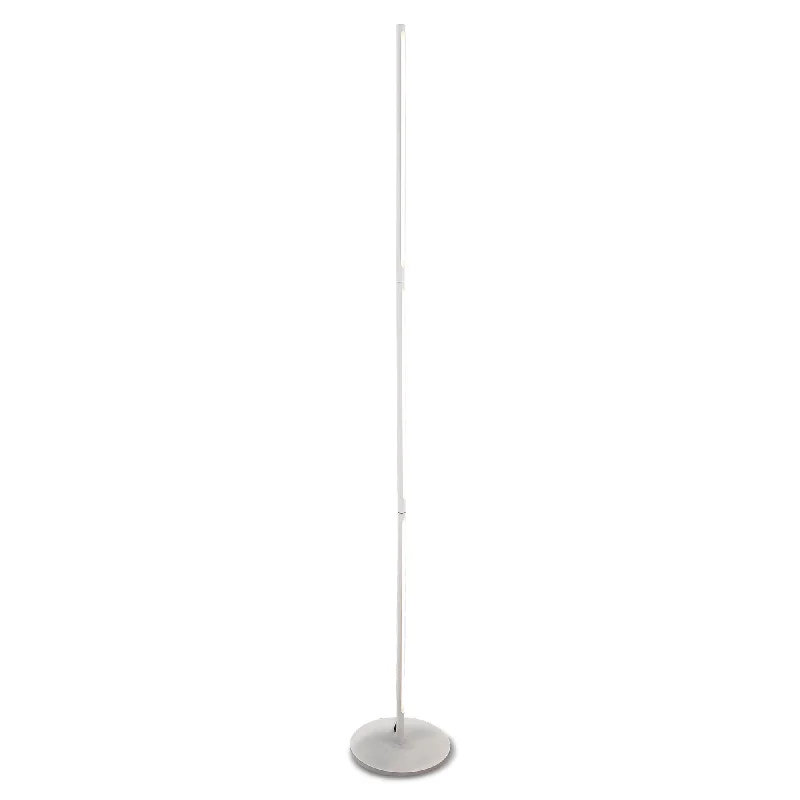 Metal Floor Lamp with a Matte Black Finish for a Sleek LookMetal Floor Lamp with a Matte Black Finish for a Sleek LookMantra M6735 Torch Floor Lamp 25W LED Sand White