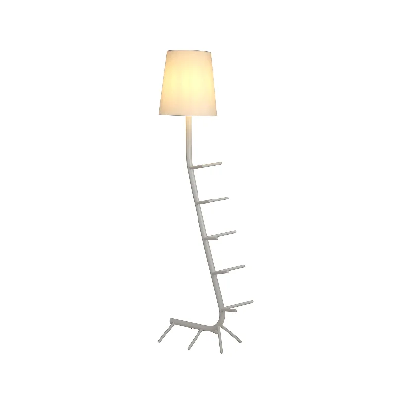 Dimmable Floor Lamp for Adjustable Lighting AmbianceMantra M7254 Centipede Floor Lamp Shade 1 Light White