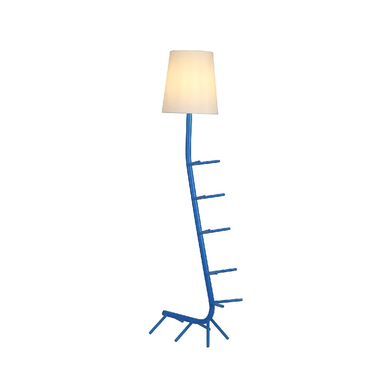 Smart Floor Lamp with Voice Control and Bluetooth ConnectivityMantra M7257 Centipede Floor Lamp Shade 1 Light Blue / White