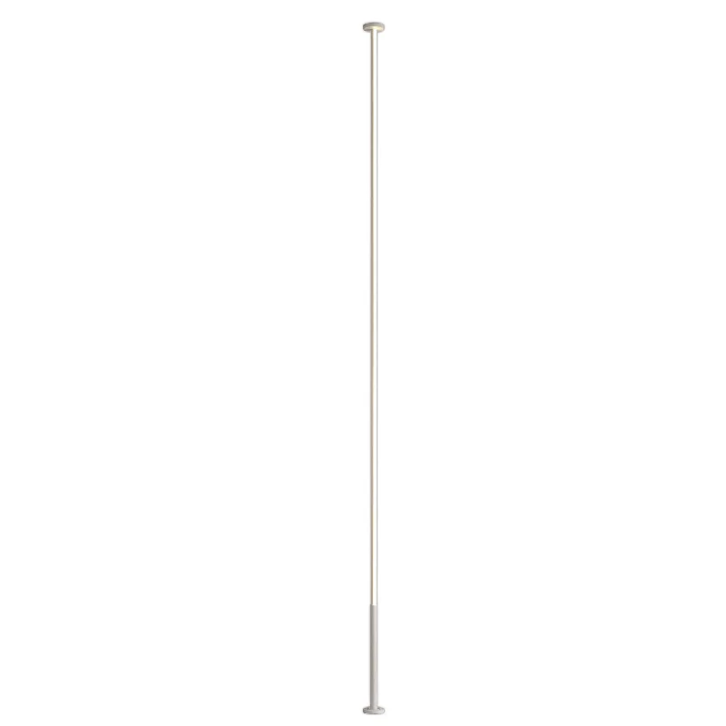 Wood Floor Lamp with Natural Grain for a Warm and Organic FeelWood Floor Lamp with Natural Grain for a Warm and Organic FeelMantra M7353 Vertical Floor Lamp 40W LED Dimmable White