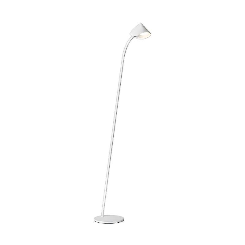 Victorian Style Floor Lamp for Traditional and Elegant InteriorsMantra M7577 Capuccina 1 Light Floor Lamp 8.5W LED White