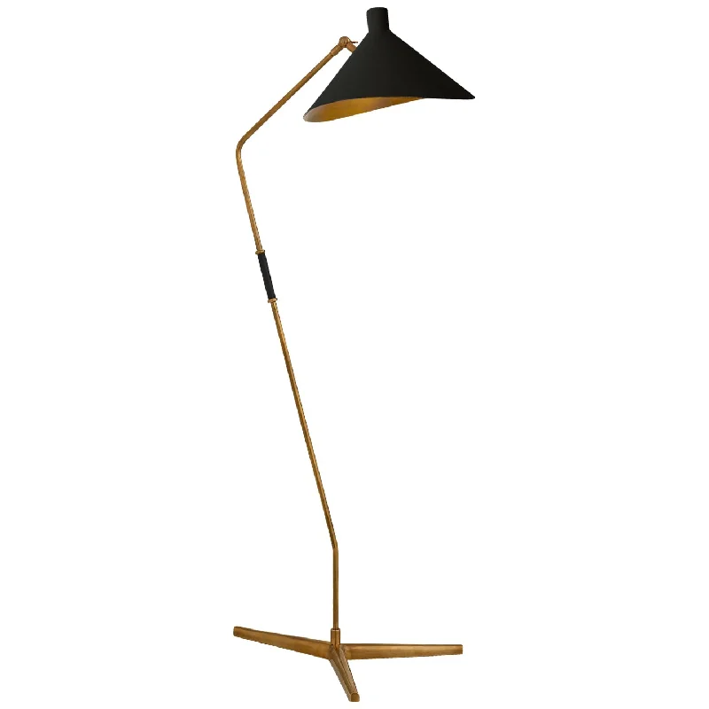 Smart Floor Lamp with Voice Control and Bluetooth ConnectivityMayotte Offset Floor Lamp